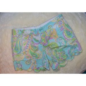 Lilly Pulitzer Shorely Blue Double Trouble Shorts
